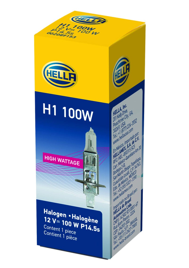 Hella H1 100W High Wattage Bulb 12V